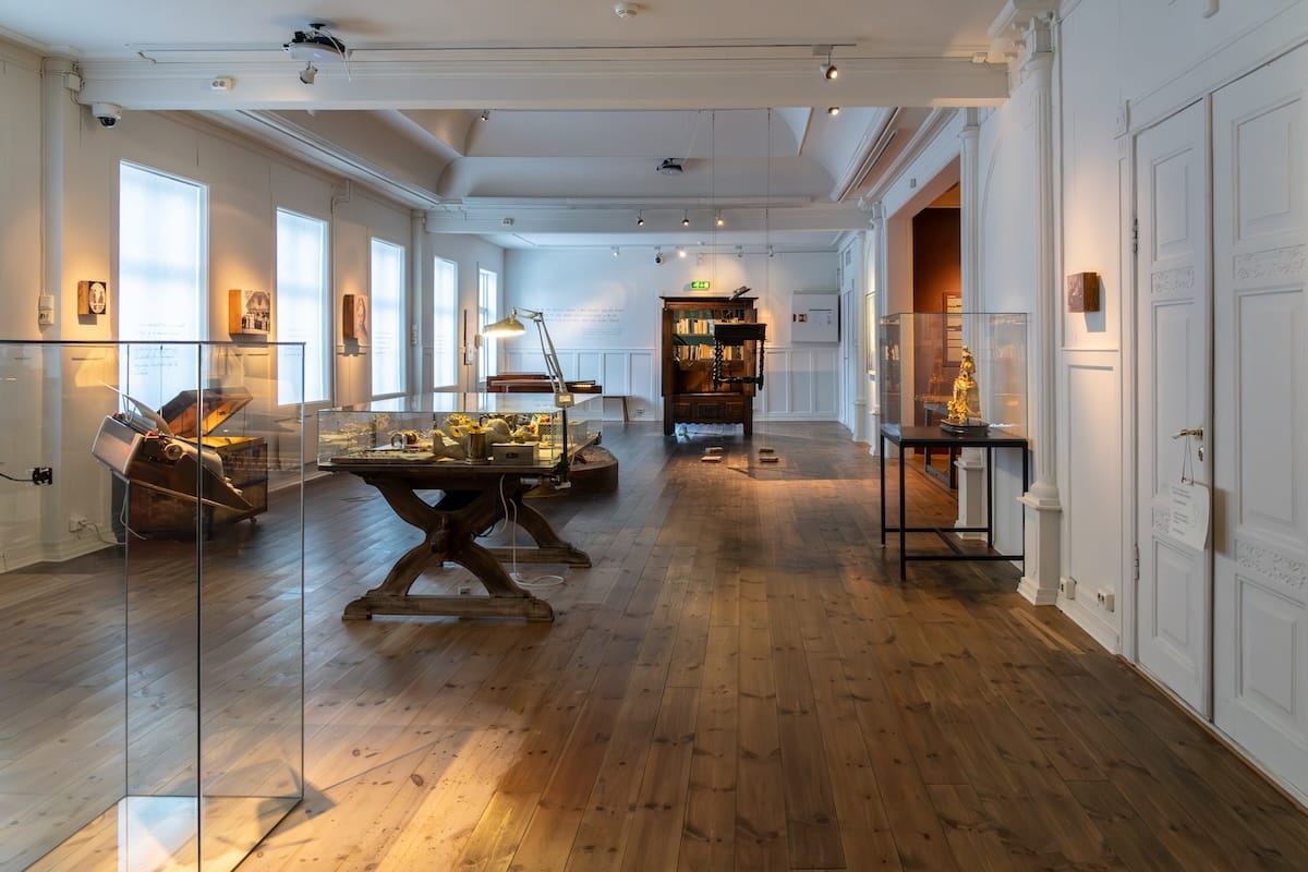 Inside the Perspektivet Museum in Tromsø