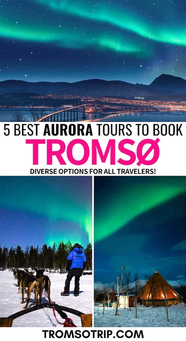 Are you looking for the best Tromsø northern lights tours? This guide details my favorite picks and includes some insider tips for seeing the aurora in Tromsø! | Tromsø aurora | Northern lights tours in Tromsø | How to see the northern lights in Tromsø | Tromsø things to do | Things to do in Tromsø | Tromsø tours | Tours in Tromsø | Tromsø in winter | Tromsø winter trip | Tromsø itinerary