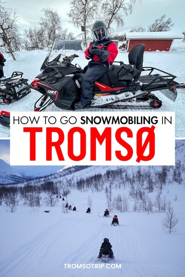 Looking for the best snowmobiling tours in Tromsø, Norway? This guide contains my favorite Tromsø snowmobile tours - including tips, what to expect, and more! Tromsø snowmobile | Snowmobile Tromsø | Snowmobiling in Tromsø | Tromsø snowmobiling tours | Tromsø snowmobile tour | Best Tromsø tours | Tours in Tromsø Norway | Tromsø in winter | Winter in Tromsø | Tromsø itinerary | Tromsø adventure