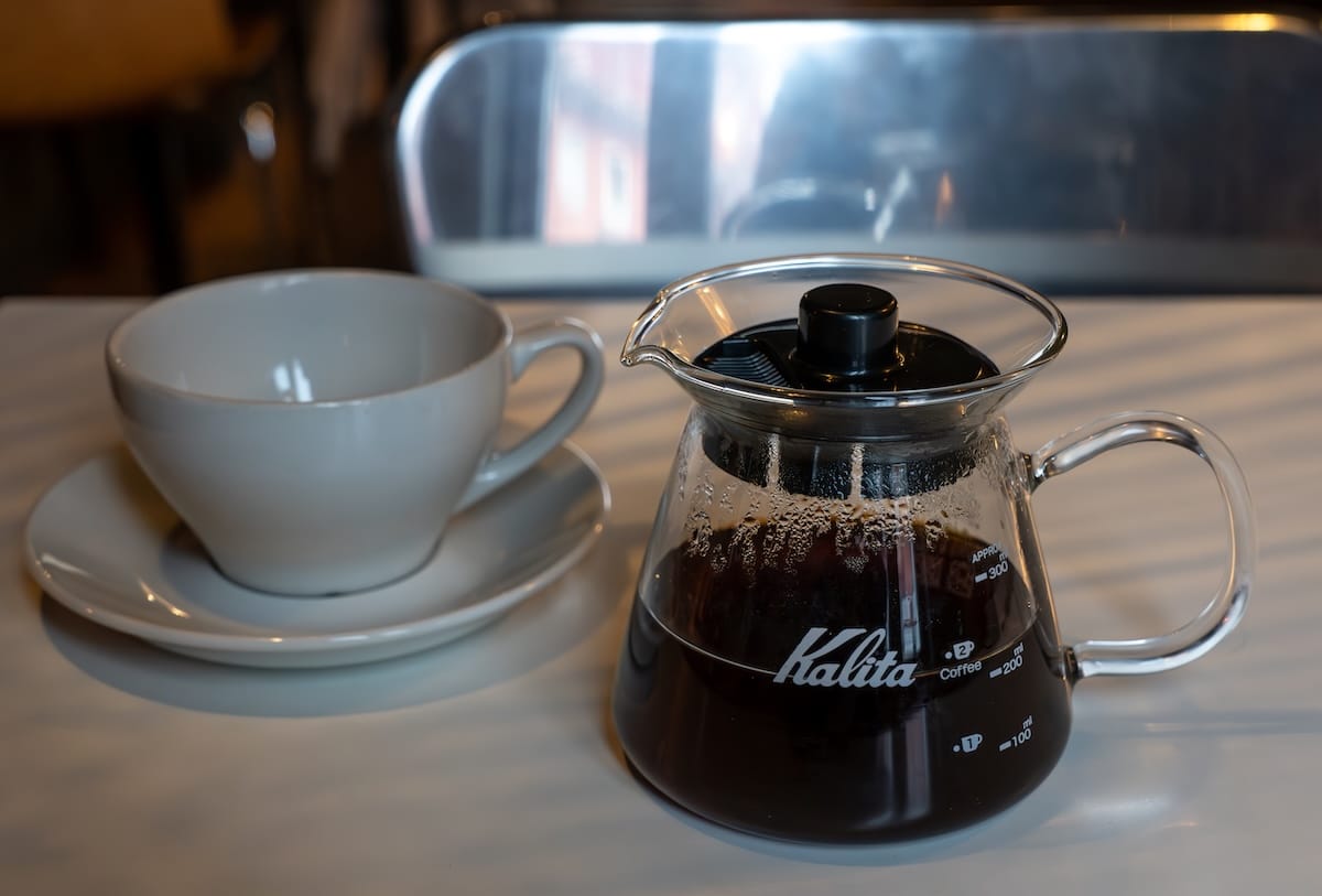 Kalita Wave at Risø, one of my favorite cafes in Tromsø