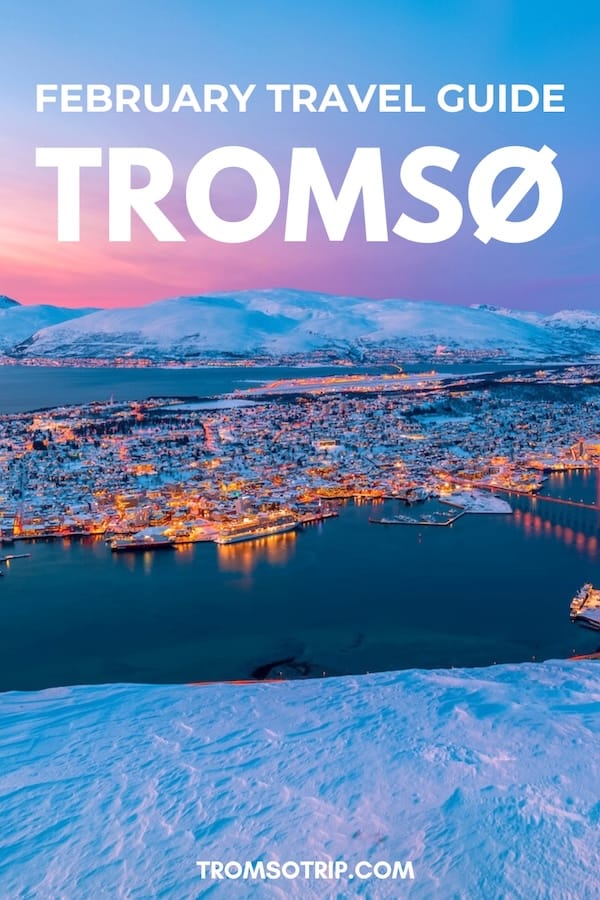 Are you planning to visit Tromsø in February and are looking for the best things to do, travel tips, and more? This guide details what to know before a February trip to Tromsø, Norway. | Tromsø, Norway in February | Things to do in Tromsø in winter | Winter in Tromsø, Norway | Northern lights in Tromsø | Tromsø itinerary | What to do in Tromsø | Sami Week Tromsø | Tromsø Sami National Day | Tromsø tours in February 