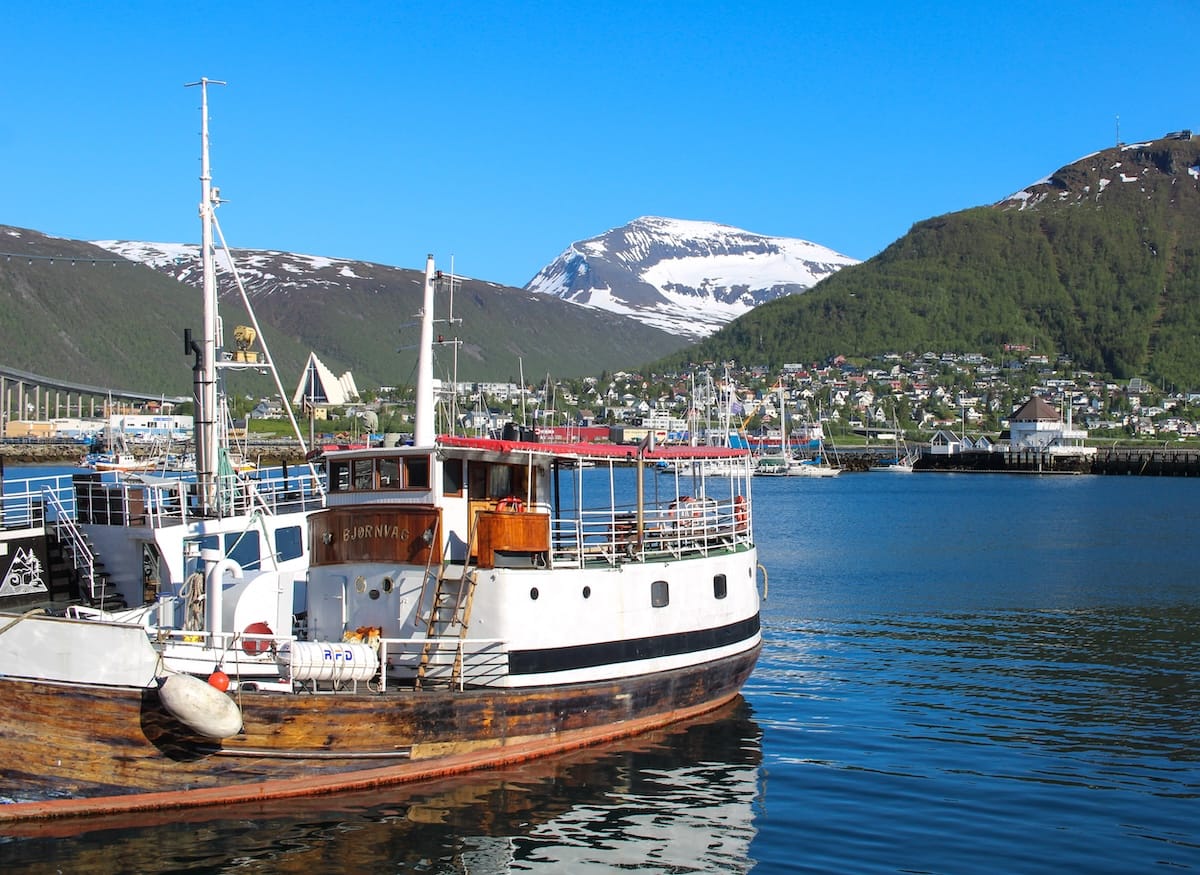 I have mostly hit blue skies when visiting Tromsø in summer! (knock on wood)