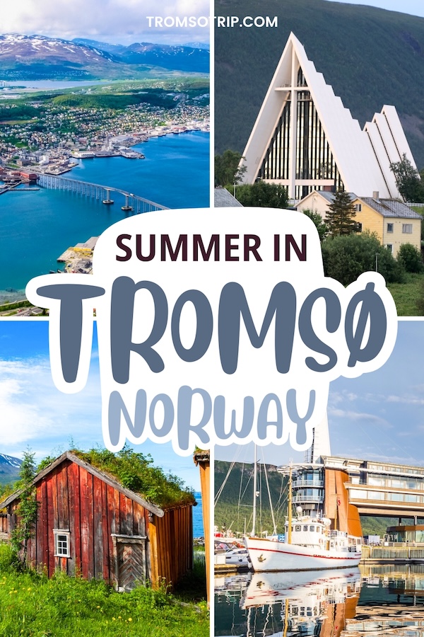 Are you planning a trip to Tromsø in summer this year and want to know what to do, what the weather will be like, and more? This guide has you covered! | Things to do in Tromsø | What to do in Tromsø | Summer trip to Tromsø | Summer in Tromsø | Boat trips in Tromsø | Where to eat in Tromsø | Visit Tromsø | Tromsø in June | Tromsø in July | Tromsø in August | August in Tromsø | July in Tromsø | June in Tromsø