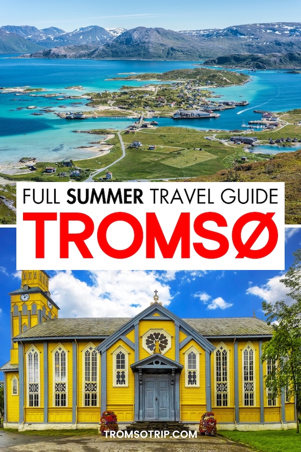 Are you planning a trip to Tromsø in summer this year and want to know what to do, what the weather will be like, and more? This guide has you covered! | Things to do in Tromsø | What to do in Tromsø | Summer trip to Tromsø | Summer in Tromsø | Boat trips in Tromsø | Where to eat in Tromsø | Visit Tromsø | Tromsø in June | Tromsø in July | Tromsø in August | August in Tromsø | July in Tromsø | June in Tromsø