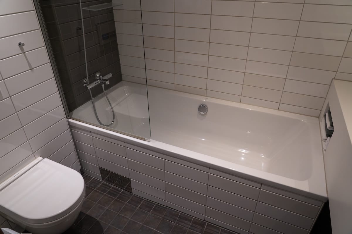 The bathroom at The Edge