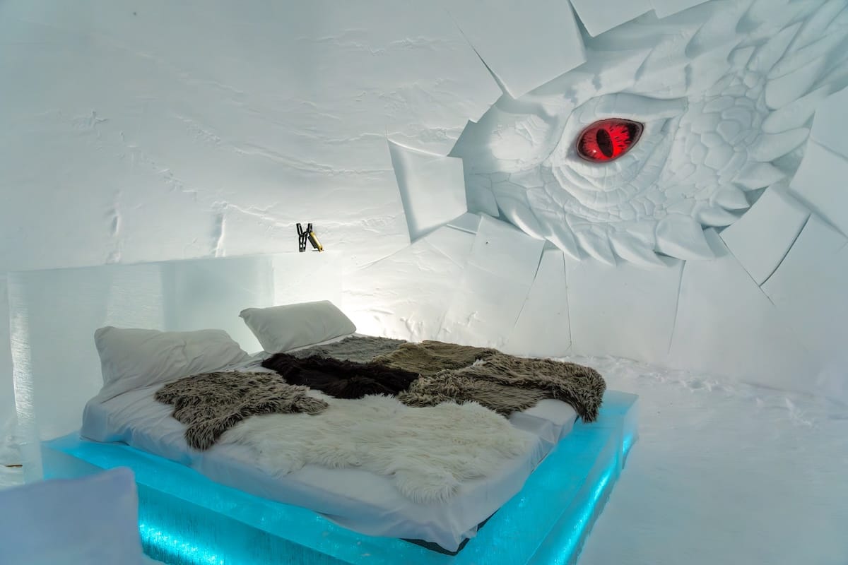Tromsø Ice Domes in past years (when it was a hotel)