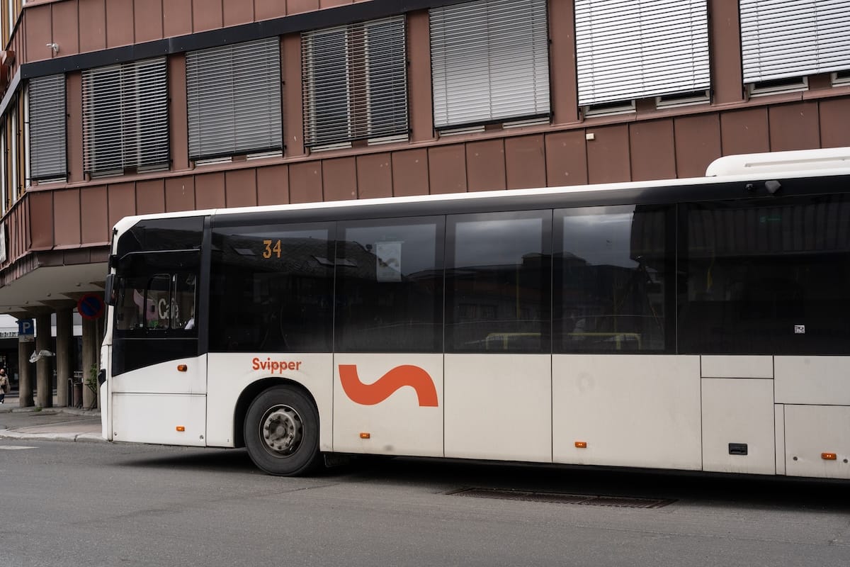 Svipper bus in Tromsø