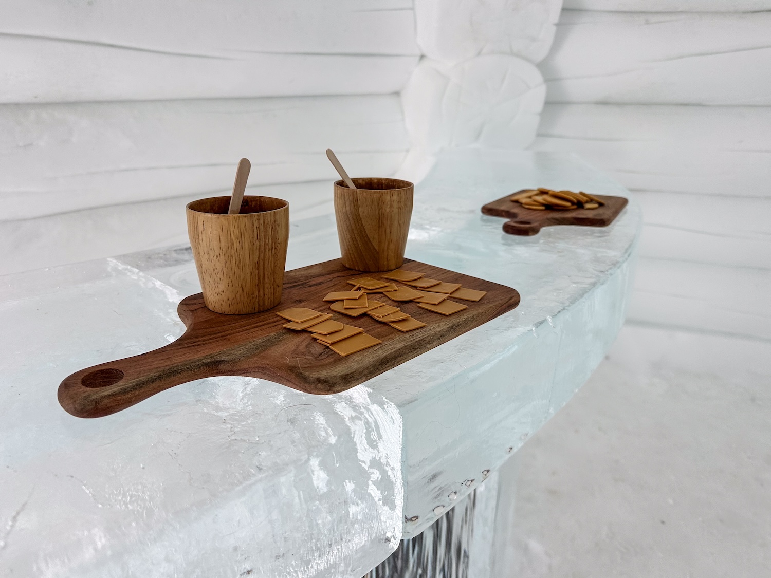 I'd be happy to eat all the brunost (brown cheese) | Tromsø Ice Domes