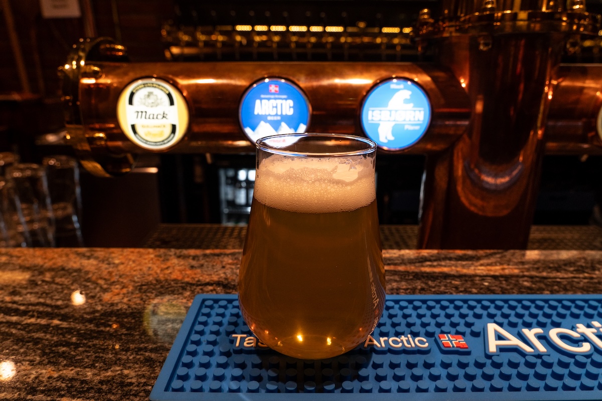 My non-alcoholic beer at Ølhallen (I quit drinking)