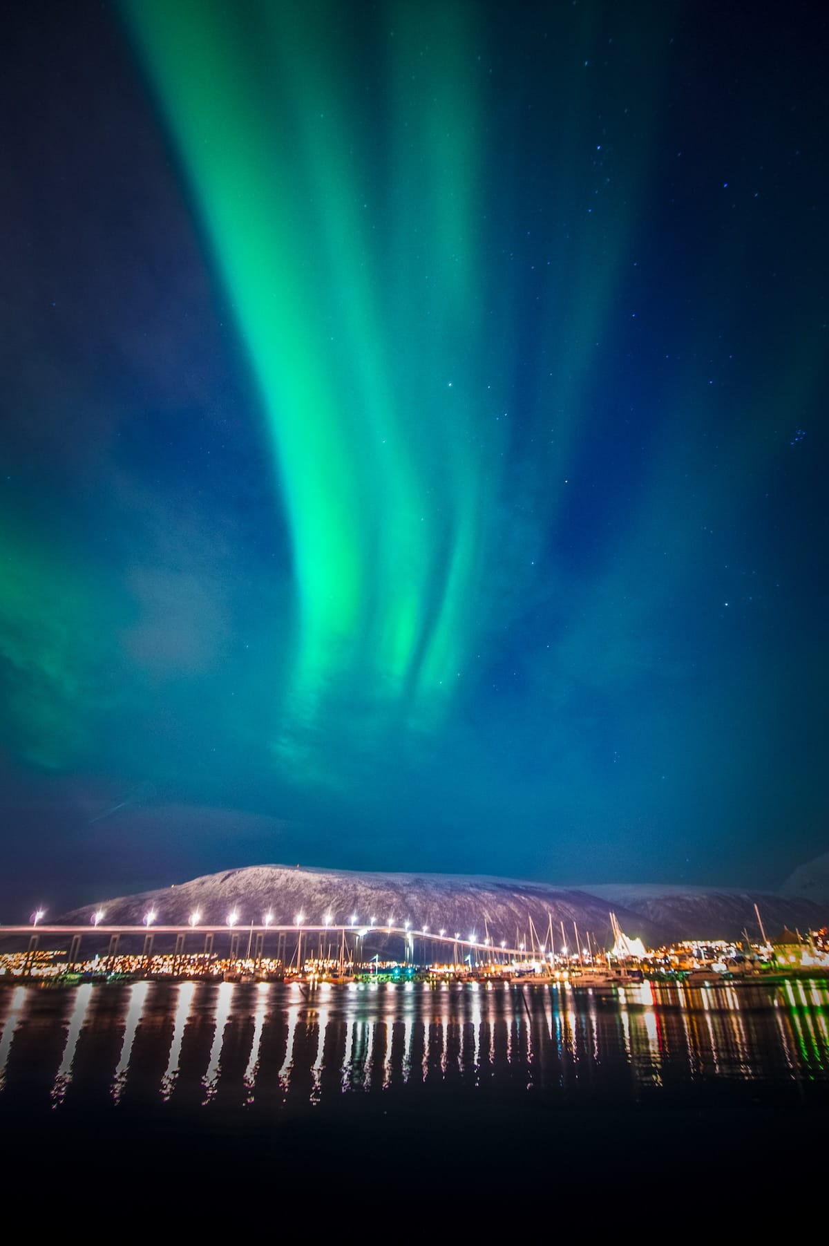 Northern lights in Tromsø