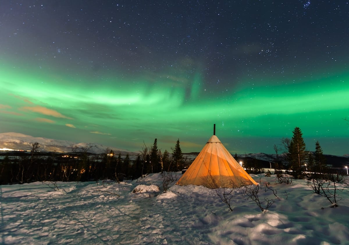 Seeing the northern lights in Tromsø